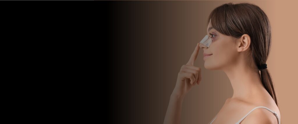 How long should I tape my nose after rhinoplasty