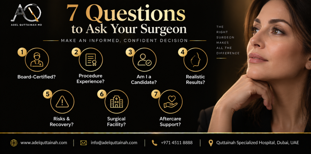 7 Questions to Ask Before Choosing a Plastic Surgeon