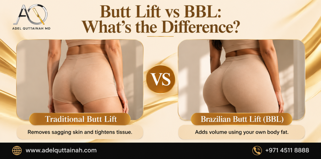 Butt Lift vs BBL What Is the Difference